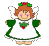 GIF animado (57630) Angel navidad