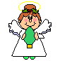 GIF animado (57631) Angel navidad