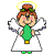 GIF animado (57634) Angel navidad
