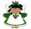 GIF animado (57655) Angel navidad