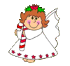 GIF animado (57663) Angelito navidad