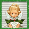 GIF animado (57666) Angelito navidad