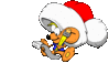 GIF animado (57678) Angelito navidad
