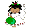 GIF animado (57688) Angelito navidad