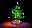 GIF animado (57961) Arbol de navidad regalos girando