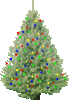 GIF animado (58156) Arbol luces navidad
