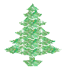 GIF animado (58166) Arbol navidad brillante