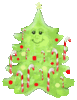 GIF animado (58110) Arbol navidad cara