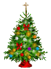 GIF animado (58041) Arbol navidad colorido