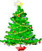 GIF animado (58043) Arbol navidad colorido