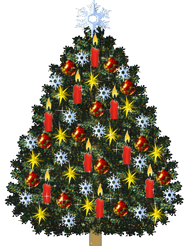 GIF animado (58049) Arbol navidad decorado