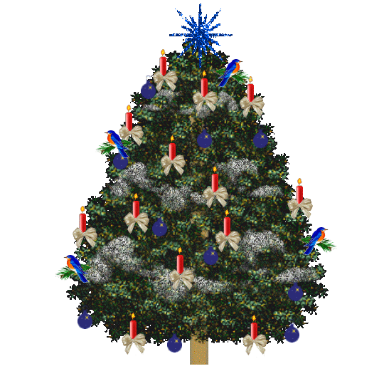 GIF animado (58050) Arbol navidad decorado