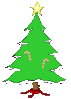 GIF animado (58113) Arbol navidad divertido