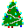GIF animado (58120) Arbol navidad fuego
