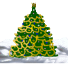 GIF animado (58065) Arbol navidad guirnaldas