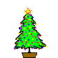 GIF animado (58181) Arbol navidad iluminado