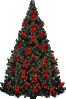 GIF animado (58066) Arbol navidad lazos