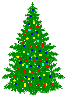 GIF animado (58188) Arbol navidad luces