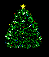 GIF animado (58202) Arbol navidad negro