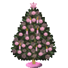 GIF animado (58086) Arbol navidad rosa