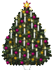 GIF animado (58088) Arbol navidad rosa oro