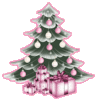 GIF animado (57975) Arbol navidad rosa regalos