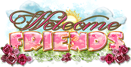 Imagen GIF de Bienvenidos amigos animado