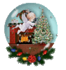 GIF animado (58331) Bola cristal arbol navidad