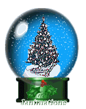 GIF animado (58339) Bola cristal arbol navidad