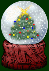GIF animado (58341) Bola cristal arbol navidad