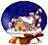 GIF animado (58370) Bola cristal navidad