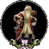 GIF animado (58410) Bola cristal papa noel
