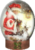 GIF animado (58412) Bola cristal papa noel