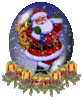 GIF animado (58431) Bola cristal santa claus