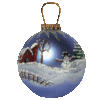 GIF animado (58471) Bola navidad