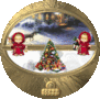 GIF animado (58489) Bola navidad