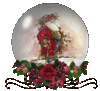 GIF animado (58433) Bola nieve papa noel