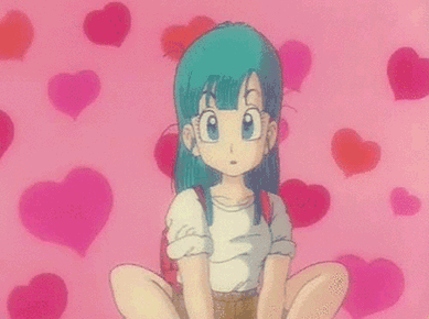 GIF animado (50409) Bulma amor