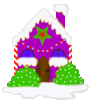 GIF animado (58800) Casa navidad