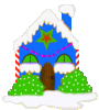 GIF animado (58801) Casa navidad