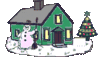 GIF animado (58808) Casa navidad