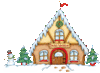 GIF animado (58815) Casa navidad