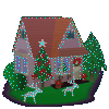 GIF animado (58818) Casa navidad