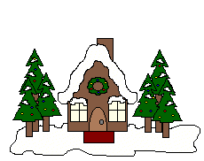 GIF animado (58829) Casa navidad