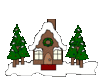 GIF animado (58829) Casa navidad