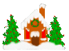 GIF animado (58831) Casa navidad