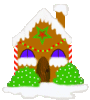 GIF animado (58833) Casa navidad