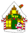 GIF animado (58834) Casa navidad