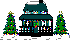 GIF animado (58837) Casa navidad