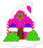 GIF animado (58844) Casa navidad
